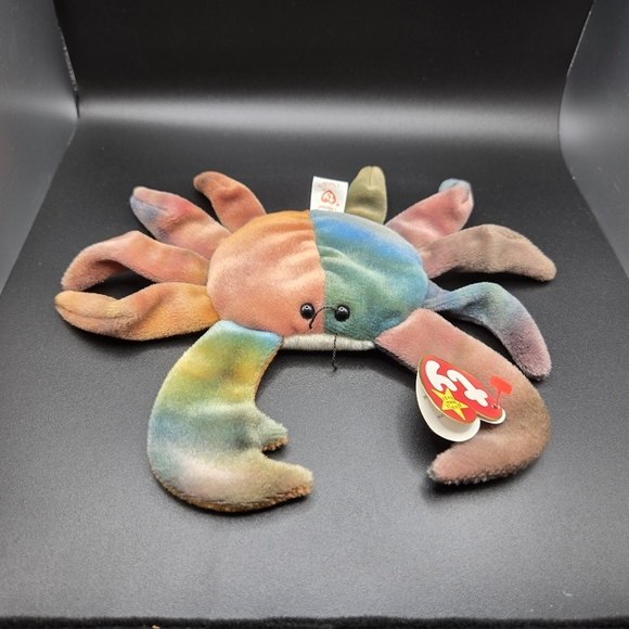 Colorful Plush Crab Toy Ty